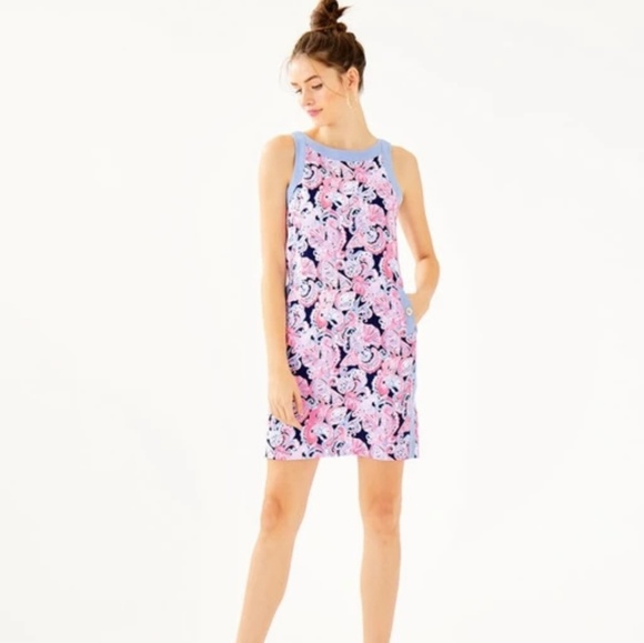 NWT Lilly Pulitzer Angie Shift Dress - Picture 1 of 8